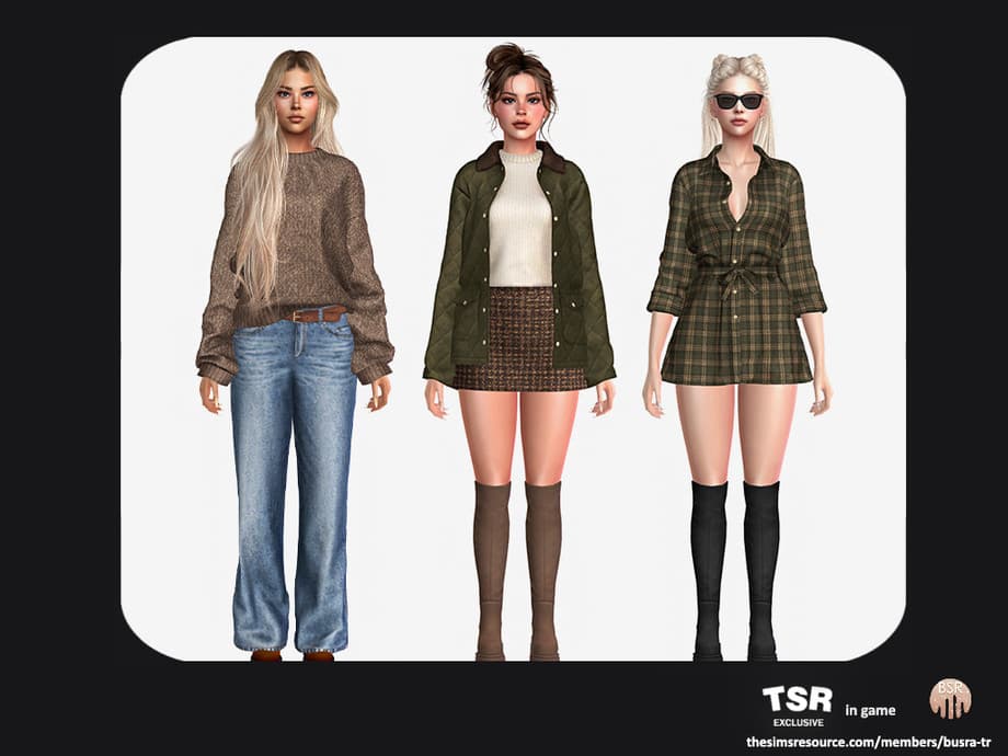 Галерея мода Коллекция одежды Countryside Charm Collection #1